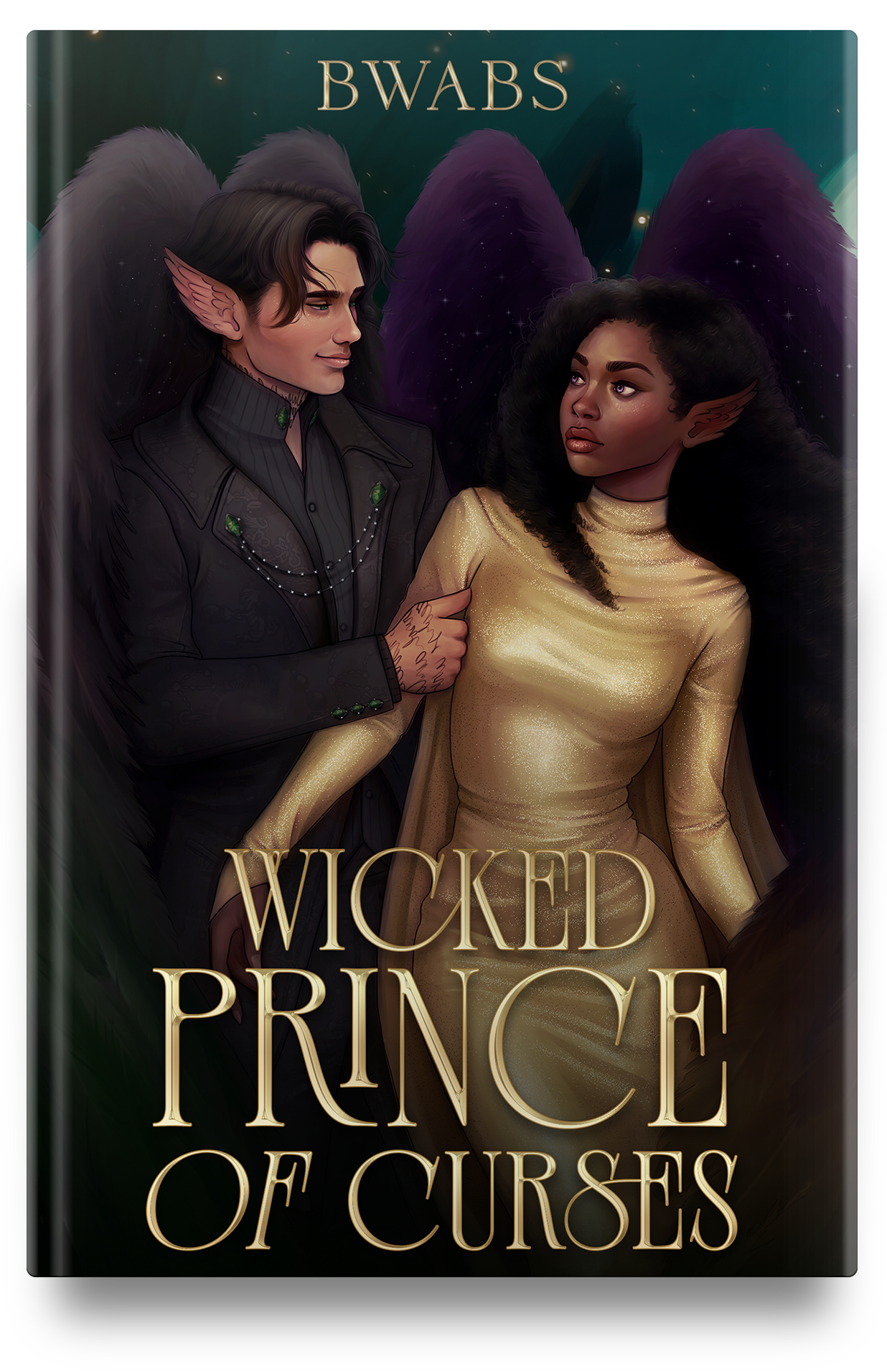 Wicked Prince of Curses by Bwabs, an Epic Gothic Fantasy with Deadly Trials and Shadow Magic